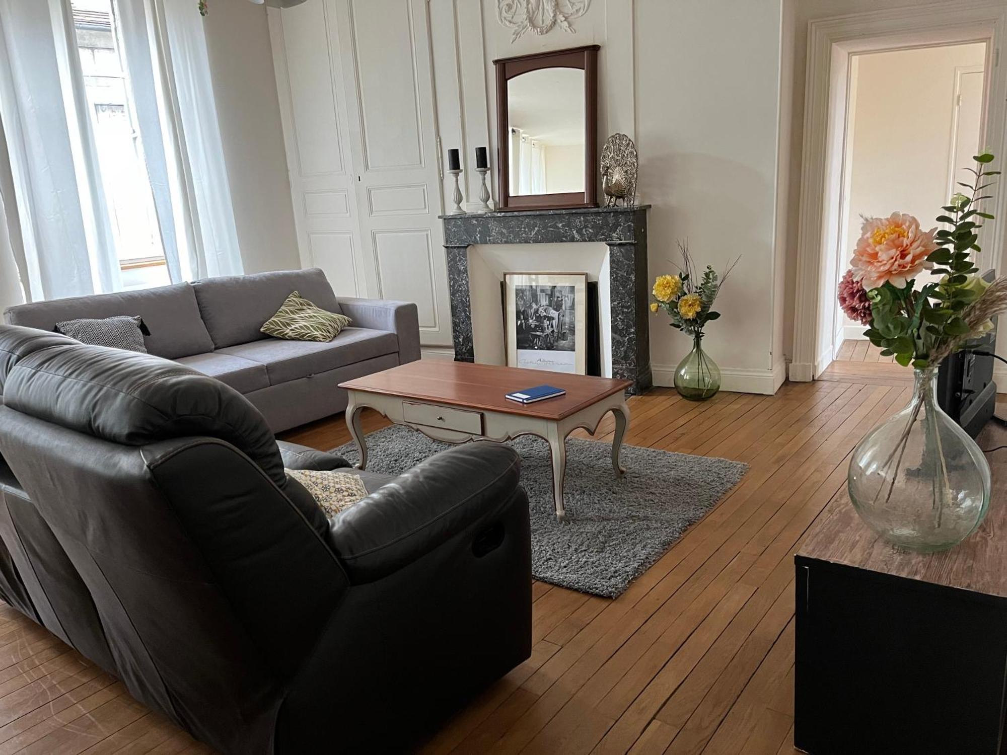 La Villa Louana 3 Appartement 60M2 ,Elegance Et Independance Coeur De Ville 오뷔송 외부 사진